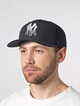 Бейсболка 47 BRAND арт. B-VOLCN17ZPP-BK New York Yankees MLB (черный)
